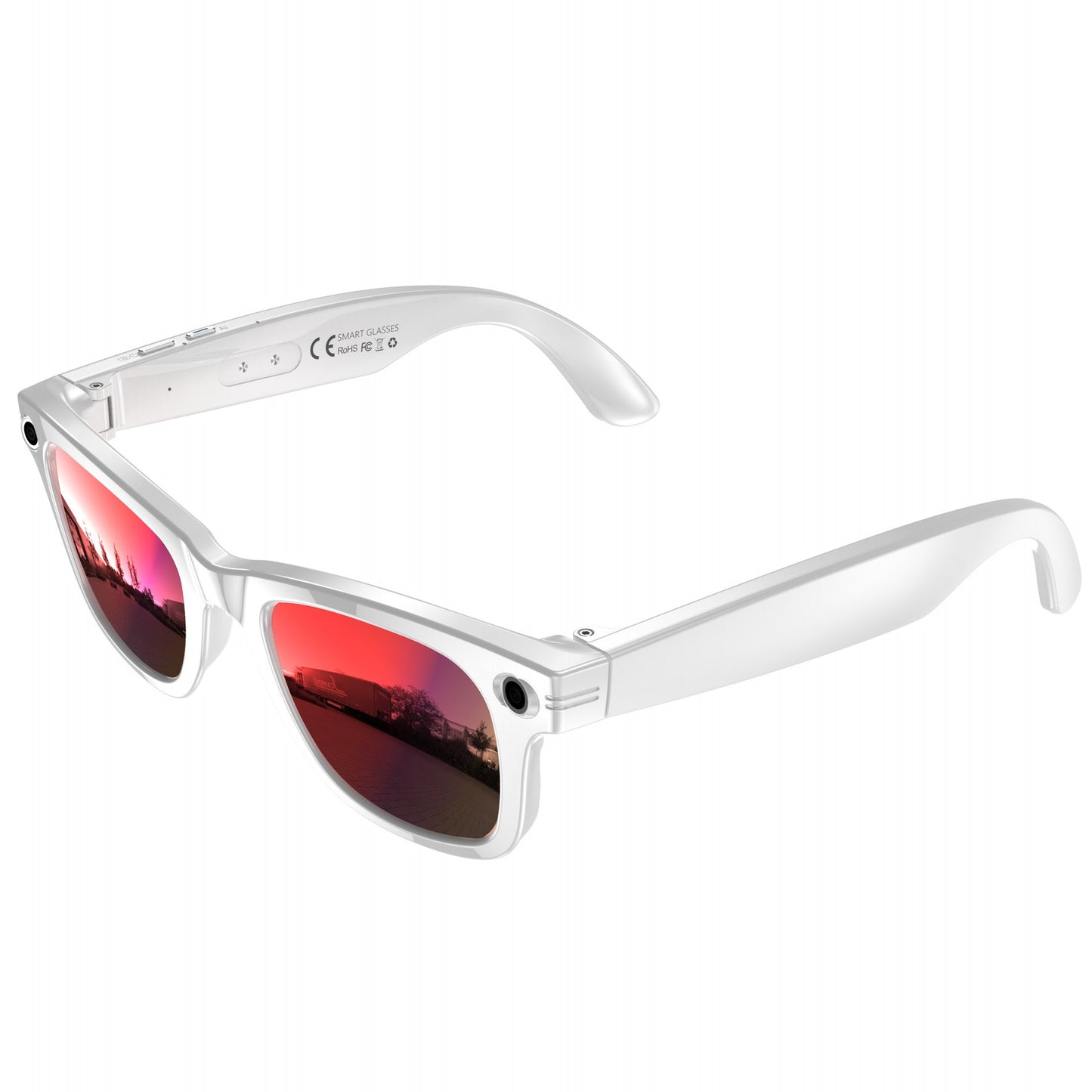 KI Brille mit versteckter Kamera 8/32MP Bluetooth & Wi-Fi