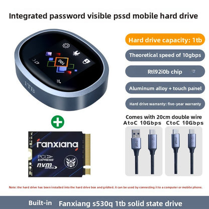 Luvandor Creator Vault Pro 1TB Hybrid SSD System + Hardware-Verschlüsselung