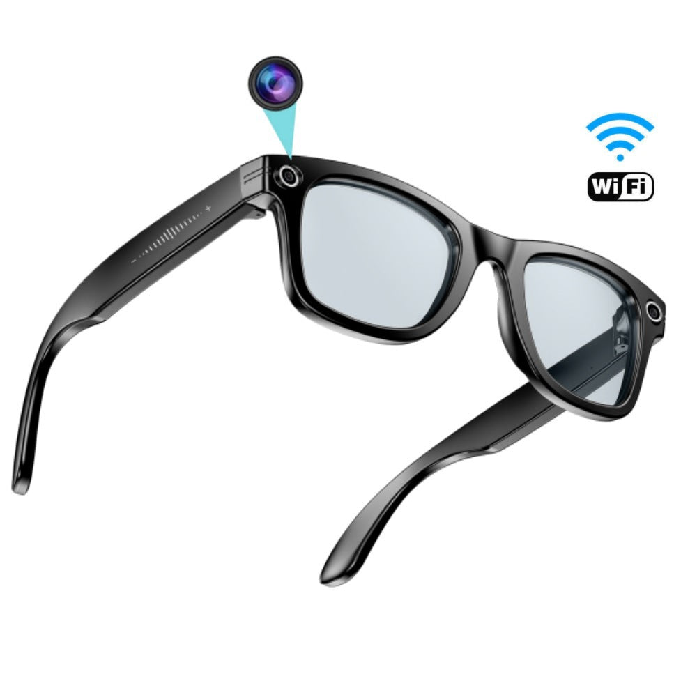 KI Brille mit versteckter Kamera 8/32MP Bluetooth & Wi-Fi