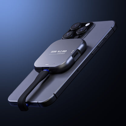 MagStream Pro – Magnetisches NVMe SSD Gehäuse (10Gbps | MagSafe kompatibel)