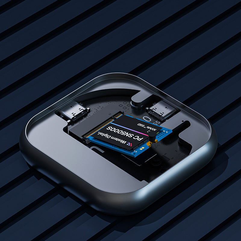 MagStream Pro – Magnetisches NVMe SSD Gehäuse (10Gbps | MagSafe kompatibel)