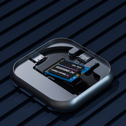 MagStream Pro – Magnetisches NVMe SSD Gehäuse (10Gbps | MagSafe kompatibel)