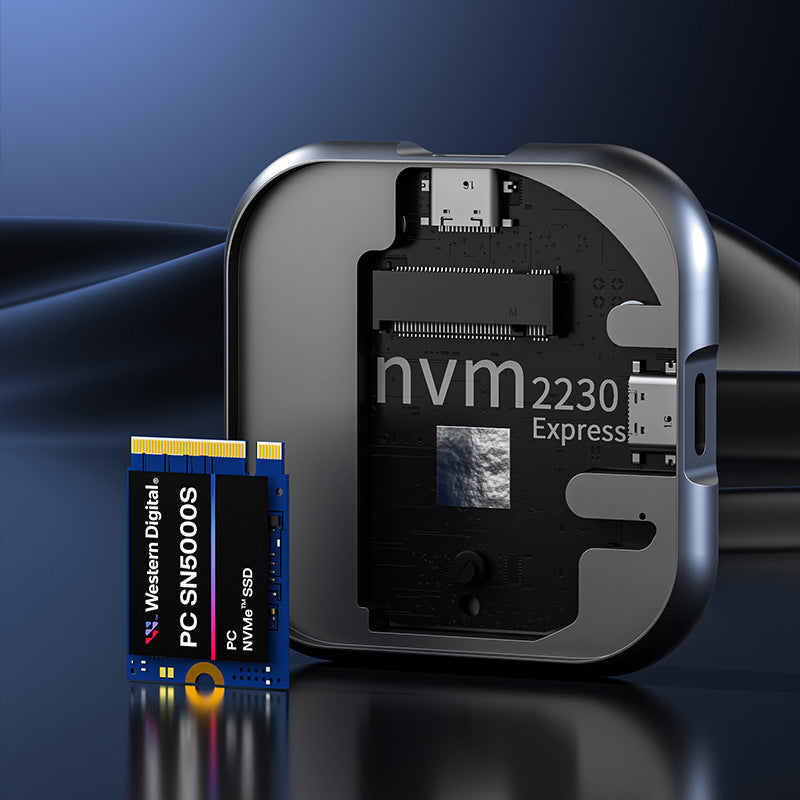 MagStream Pro – Magnetisches NVMe SSD Gehäuse (10Gbps | MagSafe kompatibel)