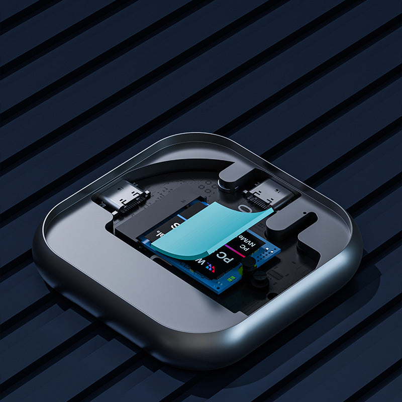 MagStream Pro – Magnetisches NVMe SSD Gehäuse (10Gbps | MagSafe kompatibel)