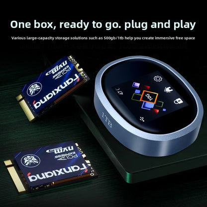 Luvandor Creator Vault Pro 1TB Hybrid SSD System + Hardware-Verschlüsselung