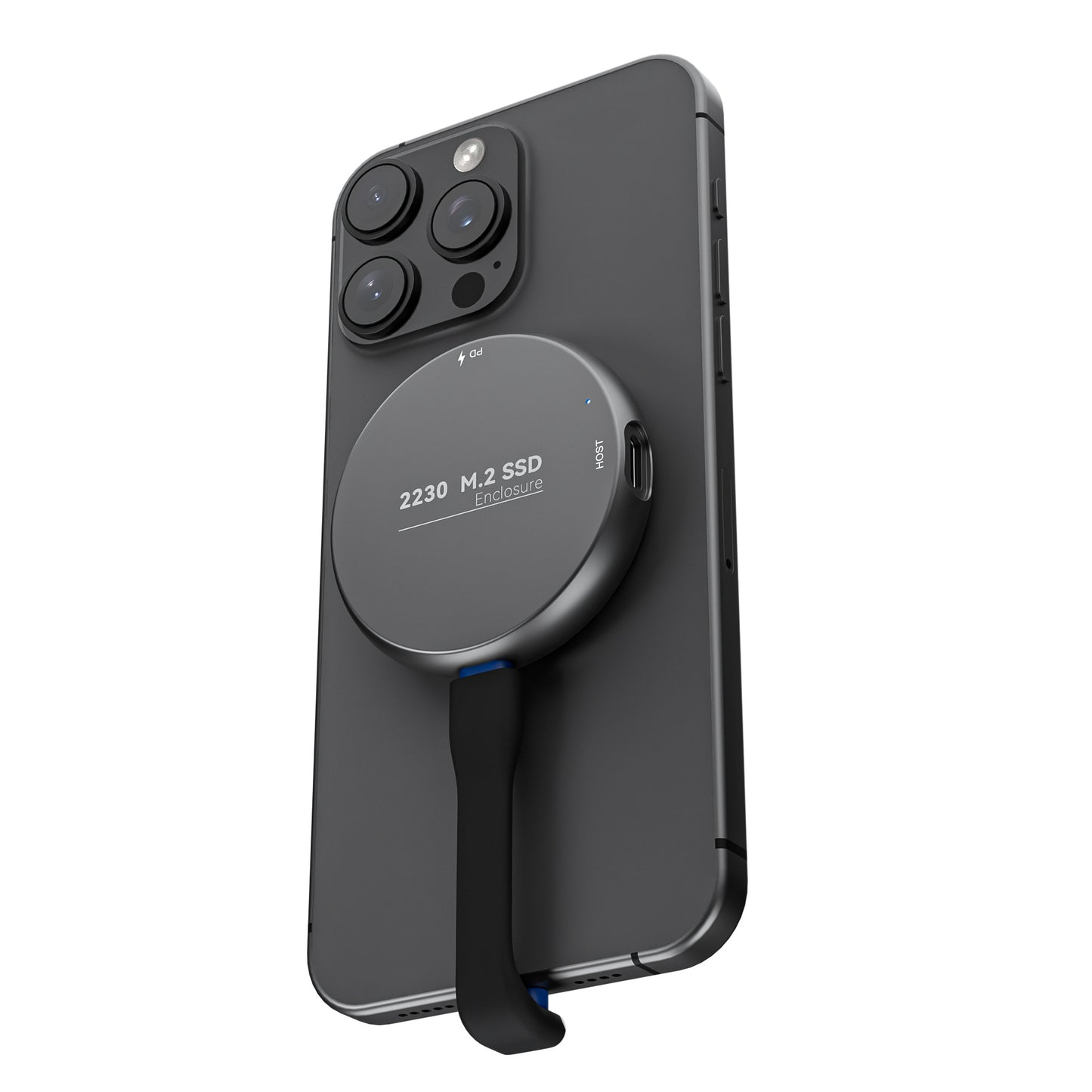 MagStream Pro – Magnetisches NVMe SSD Gehäuse (10Gbps | MagSafe kompatibel)