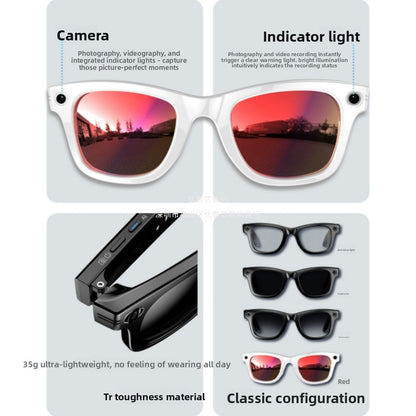 KI Brille mit versteckter Kamera 8/32MP Bluetooth & Wi-Fi