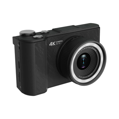 Luvandor 4K VlogCam Kompakte Digitalkamera mit 3.0" Schwenk-Display & Selfie-Modus